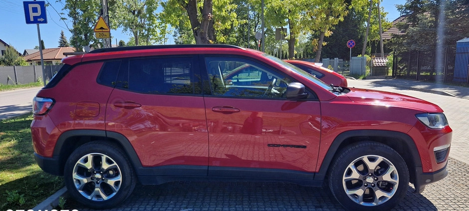 Jeep Compass cena 82900 przebieg: 65000, rok produkcji 2018 z Krzanowice małe 22